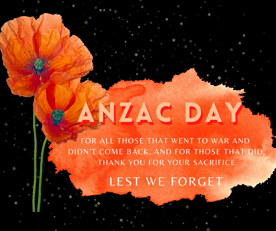 Black And Orange Anzac Day Facebook Post (1)